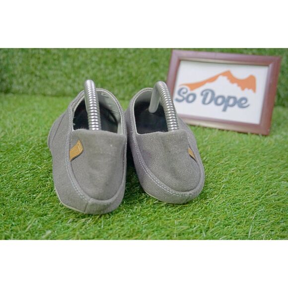 Merrell Gray Canvas Slip On Moccasins Style Shoes - Women's Size 8.5 - Picture 2 of 7